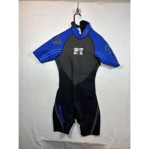 Body Glove Pro 2 Shorty Wetsuit Blue Black Neoprene Kids Youth Size S M L